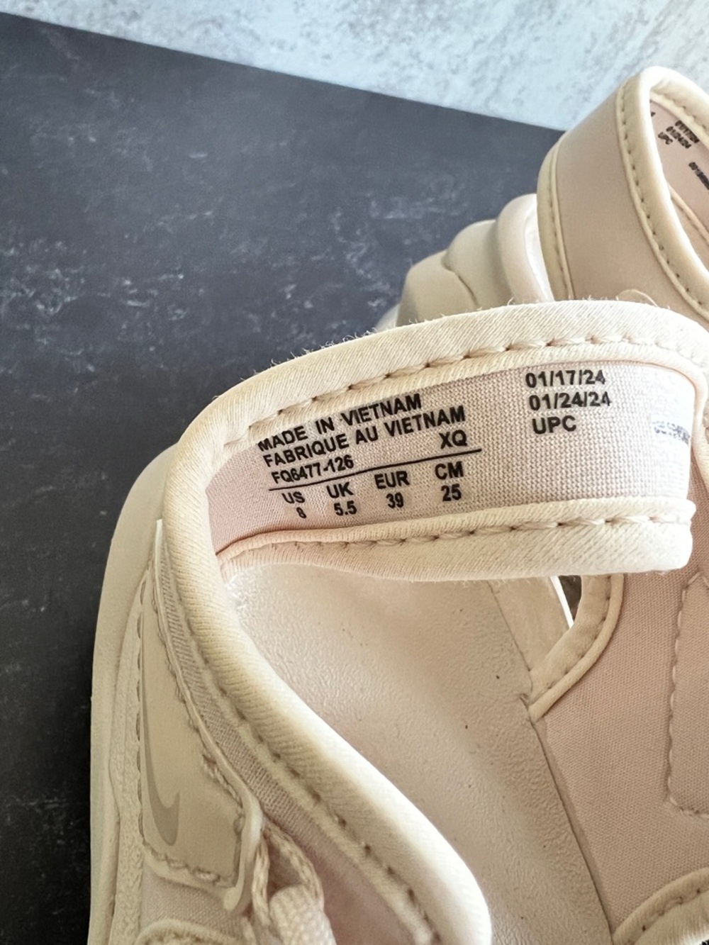 Nike Air Max Koko Sandal - Beige / Sand - Size 8 - Picture 3 of 4